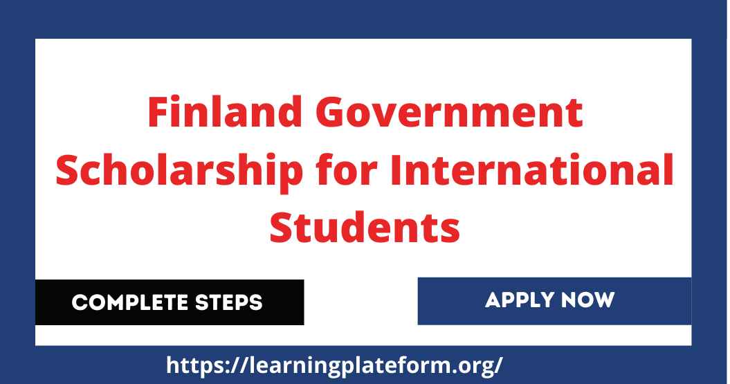 Finland Government Scholarship for International Students