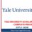 Yale University Scholarship 2025 In USA – Complete Process