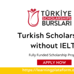 Turkish Scholarships without IELTS