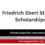 Friedrich Ebert Stiftung Scholarships In Germany 2024