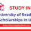 Achieve Your Dreams: University of Reading Scholarships 2025