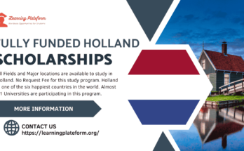 Holland Government Scholarships