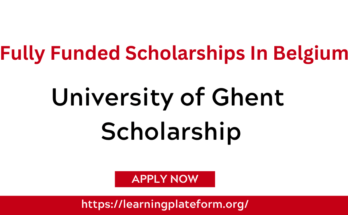 University of Ghent Scholarship