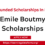 Emile Boutmy Scholarships 2025 – Scholarships In France