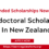 Fully Funded Postdoctoral Scholarships In New Zealand 2025