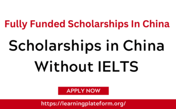 Scholarships in China Without IELTS