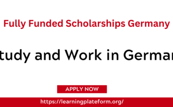 Study and Work in Germany With Scholarships