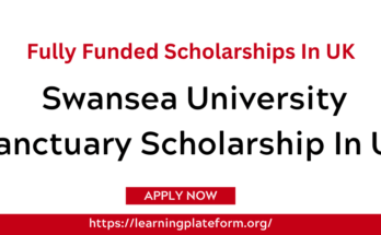 Swansea University Sanctuary Scholarship In UK