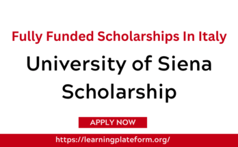 University of Siena Scholarship In Italy