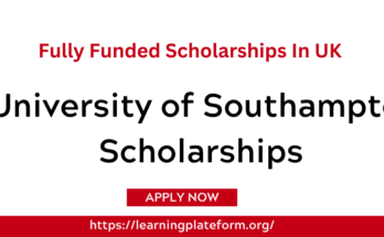 University of Southampton Scholarships