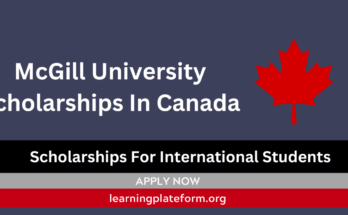 McGill University Scholarships In Canada