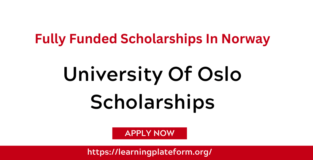 University Of Oslo Bachelor Programmes University Of Oslo Scholarships 2025 - Study In Norway