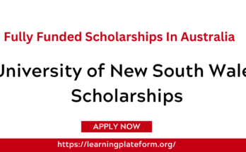 University of New South Wales Scholarships