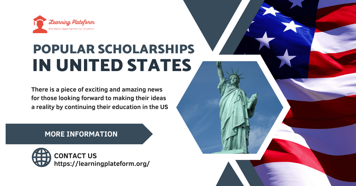 Popular Scholarships In United States 2025 | Fully Funded