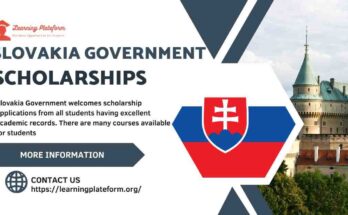 Slovakia Government Scholarships