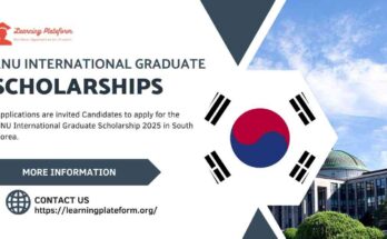 KNU International Graduate Scholarship