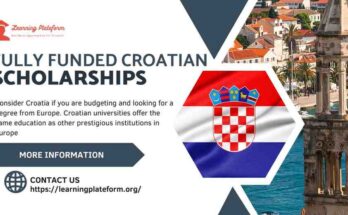 Study In Croatia with Fully Funded Croatian Scholarships