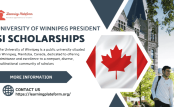 University of Winnipeg President Scholarship