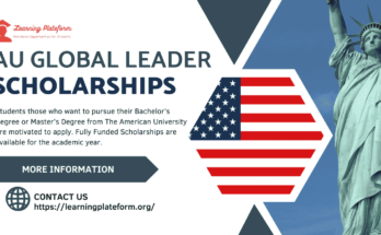 American University AU Global Leader Scholarship