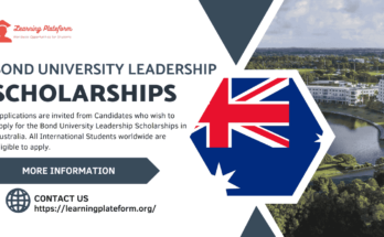 Bond University Leadership Scholarships